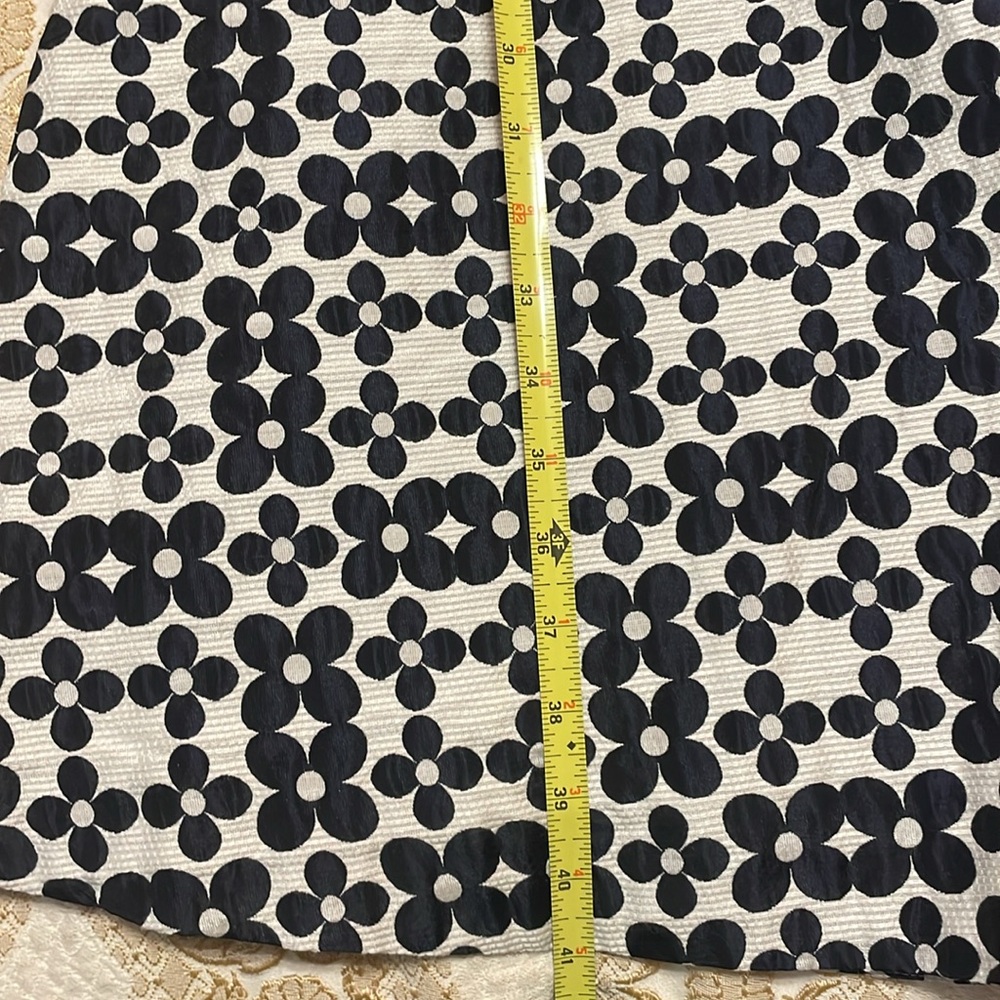 rsvp by TALBOTS Size 12 Sleeveless Dress. Deep Navy and Off White. - Picture 3 of 16